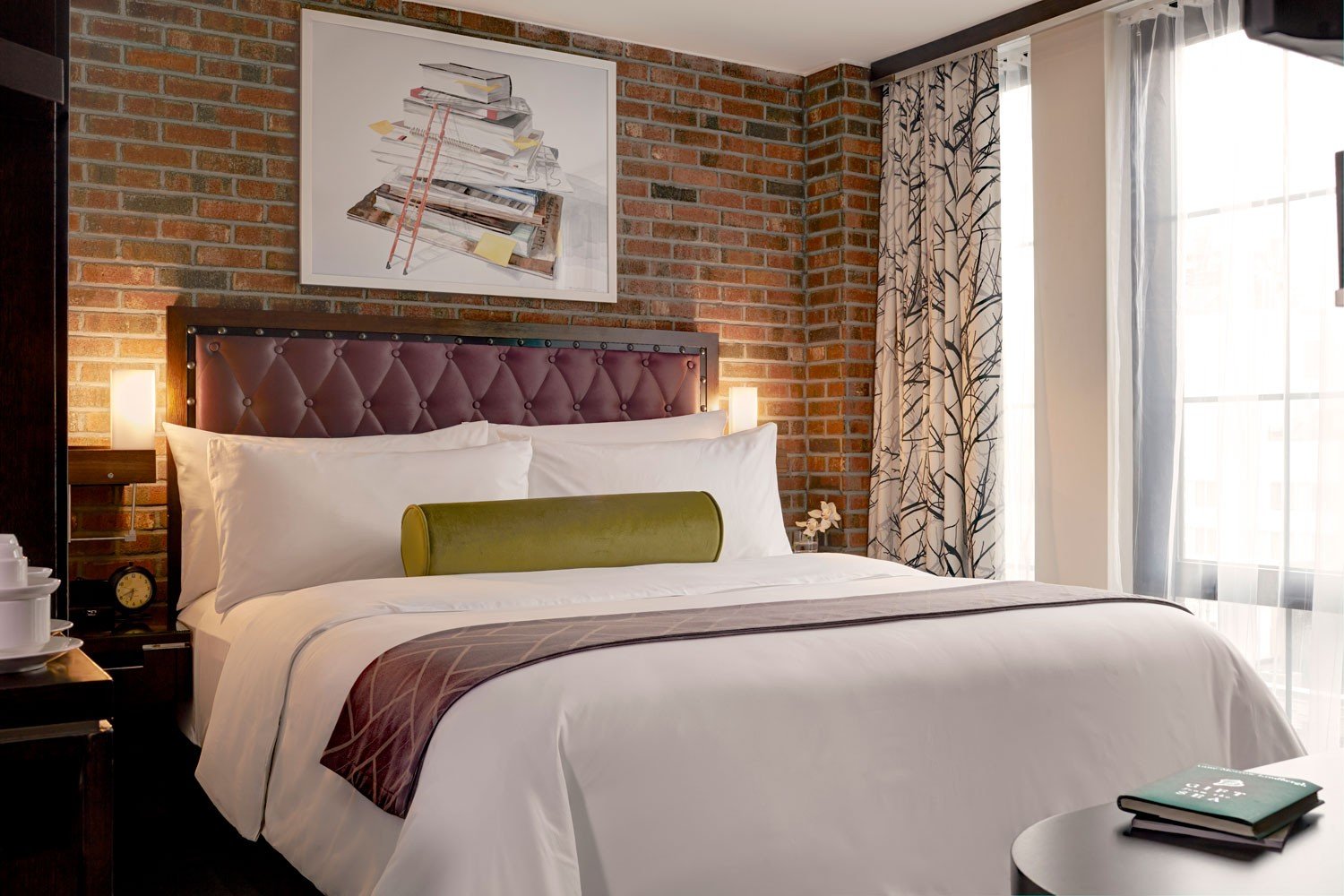 Archer Hotel New York - King Guestroom with brick wall